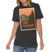 Retro Mountain Bike Festival Vintage T-shirt | Artistshot