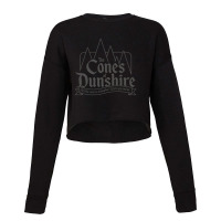 The Cones Of Dunshire Parks And Recreation Design Parks And Rec Cropped Sweater | Artistshot