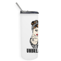 Womens Ehlers Danlos Syndrome Warrior Unbreakable Strong Woman V Neck Skinny Tumbler | Artistshot