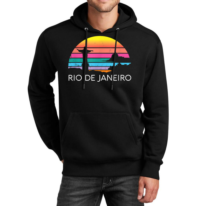 Rio De Janeiro Brazil Beach Surf Ocean Brazilian Island Bay T Shirt Unisex Hoodie by crudobdorrellat | Artistshot