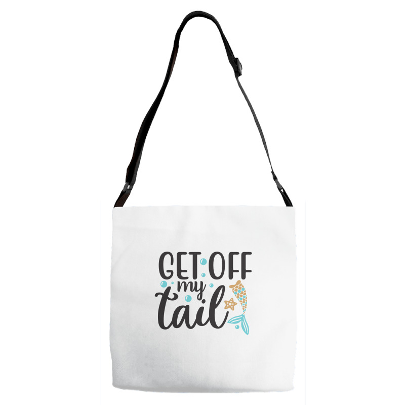 Get Off My Tail Adjustable Strap Totes | Artistshot