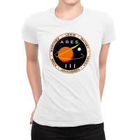 Ares 3 Mission To Mars The Martian Ladies Fitted T-shirt | Artistshot