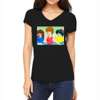 Retro  Anime Cute Call Me Women's V-neck T-shirt | Artistshot