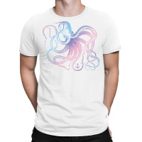 Vintage Octopus Marine Biologist Cool Ocean Sea Life Gifts 1 Pullover T-shirt | Artistshot