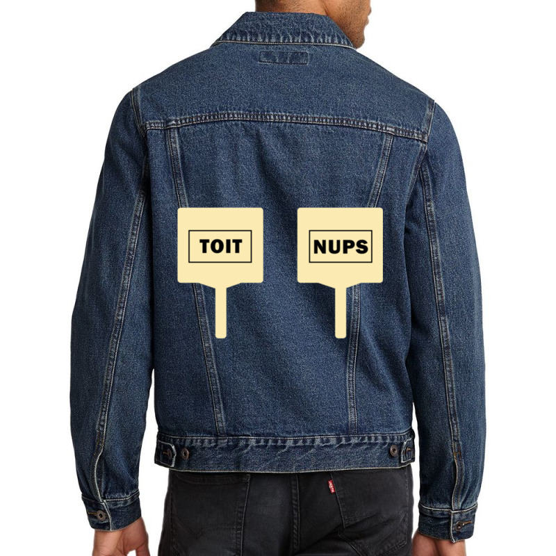 Mens Best Yippie Kayak Funny Gifts Boys Girls Men Denim Jacket | Artistshot