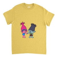 Branch And Poppy Trolls Classic T-shirt | Artistshot