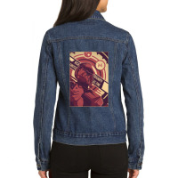 Character Animated Ranger Javelin Gifts Men Ladies Denim Jacket | Artistshot