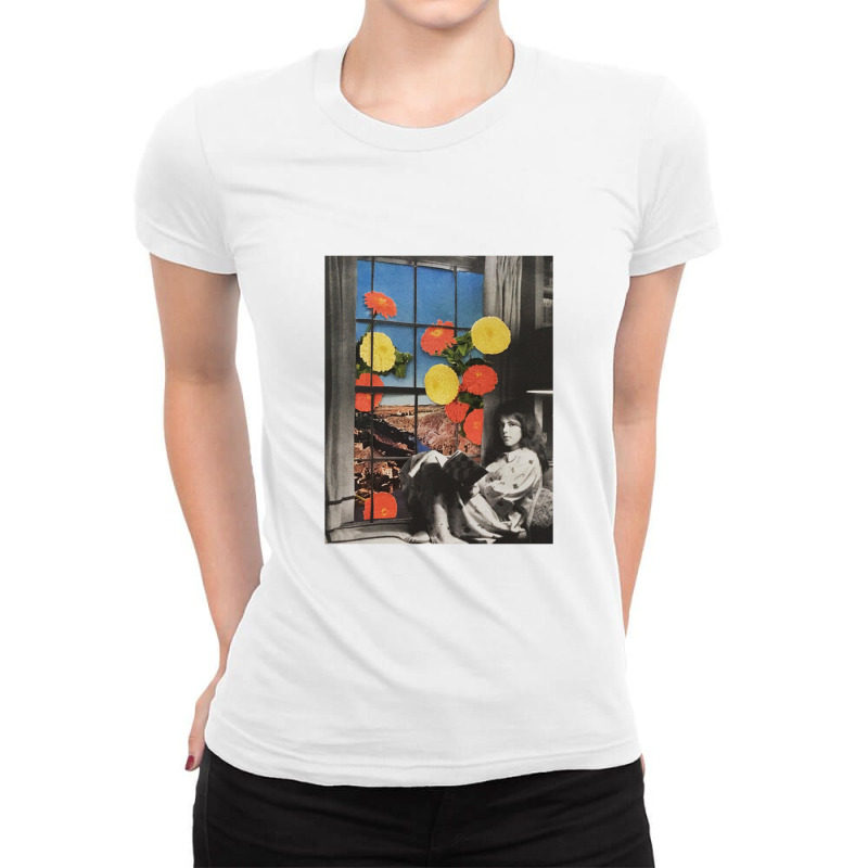 Tres Passing  Collageby Marianne Ladies Fitted T-Shirt by toxic.moxie | Artistshot