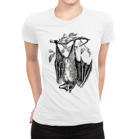 Classic Film  Fruit Bat Funny Gift Ladies Fitted T-shirt | Artistshot