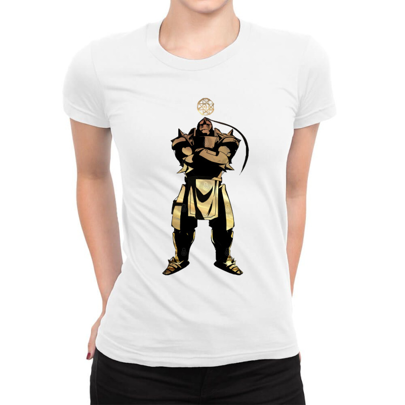 Graphic Picture Alphonses Day Gifts Ladies Fitted T-Shirt by ReaganArtists | Artistshot