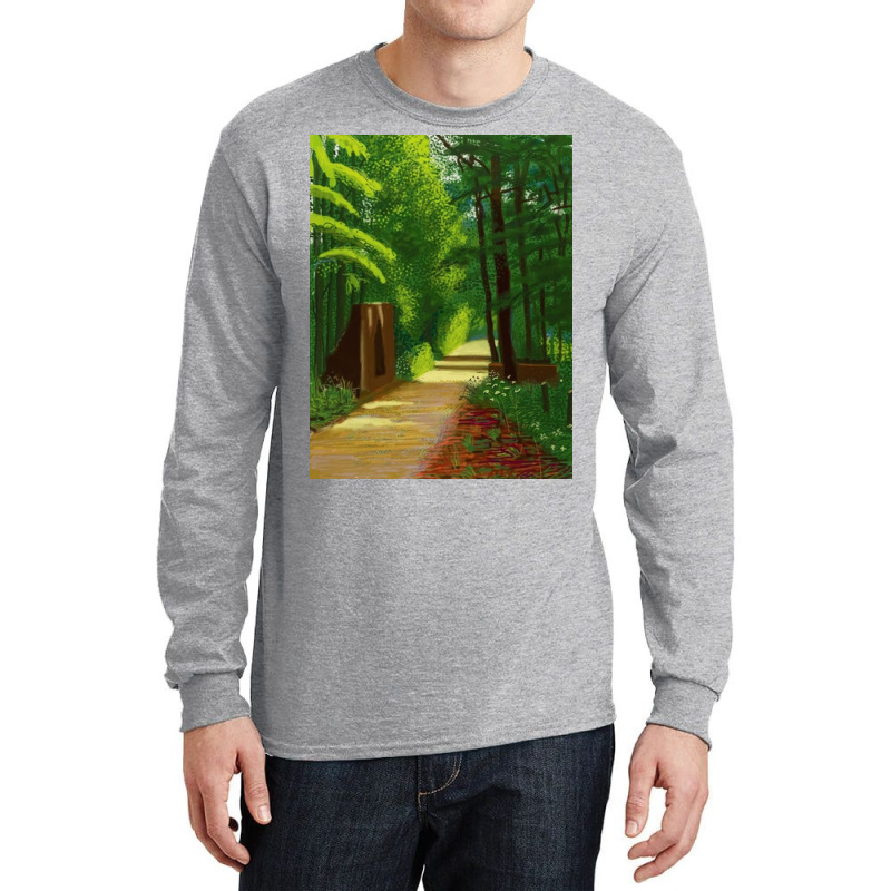 David Very Beautiful Forest Long Sleeve Shirts | Artistshot