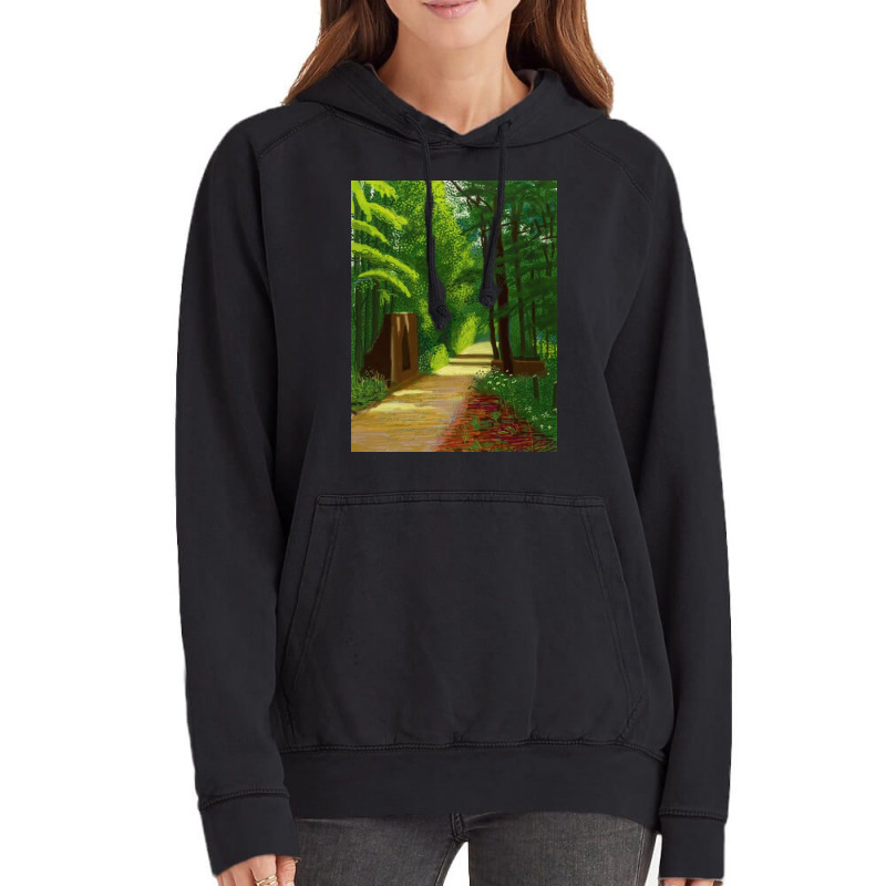 David Very Beautiful Forest Vintage Hoodie | Artistshot