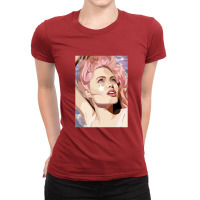 Angelina Jolie Cigarette Charming Ladies Fitted T-shirt | Artistshot