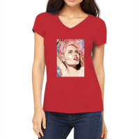 Angelina Jolie Cigarette Charming Women's V-neck T-shirt | Artistshot