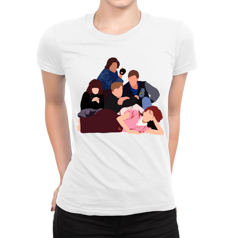 Classic Film  Comedy Films Painting Ladies Fitted T-Shirt by KyleArtists | Artistshot