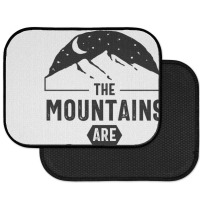 The Mountains Are Calling And I Must Go Rear Car Mat | Artistshot