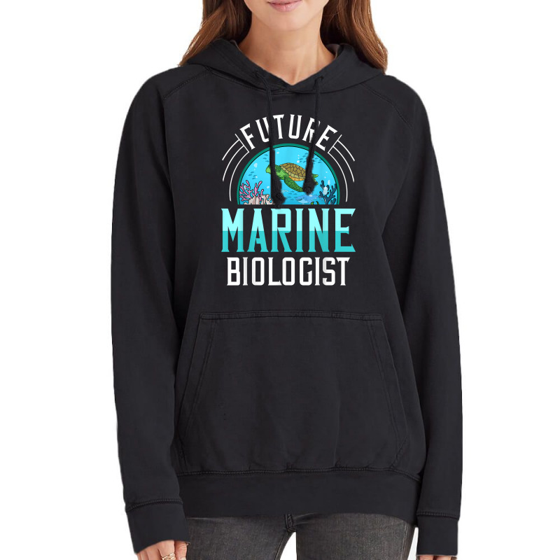 Future Marine Biologist Gift Biology Ocean Life T Shirt Vintage Hoodie | Artistshot