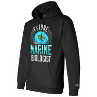 Future Marine Biologist Gift Biology Ocean Life T Shirt Champion Hoodie | Artistshot