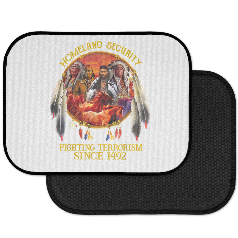 Original Founding Fathers Native American Indian Tribe T Shirt Rear Car Mat | Artistshot