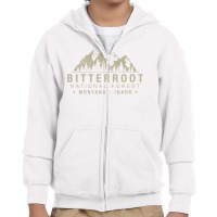 Bitterroot National Forest Montana Idaho Pullover Hoodie Youth Zipper Hoodie | Artistshot