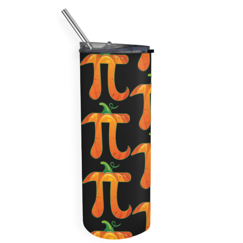 Pumpkin Pi Halloween Costume T  Shirt Funny Pumpkin Pi Halloween Costu Skinny Tumbler | Artistshot