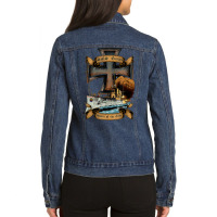 Sms Emden   Swan Of The East   World War I Light Cruiser T Shirt Ladies Denim Jacket | Artistshot