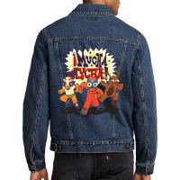 Graphic Picture  Science-fiction Funny Men Men Denim Jacket | Artistshot