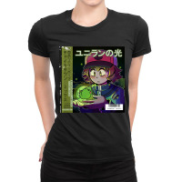 Music Retro Anime Cute Funny Gifts Boy Girl Ladies Fitted T-shirt | Artistshot