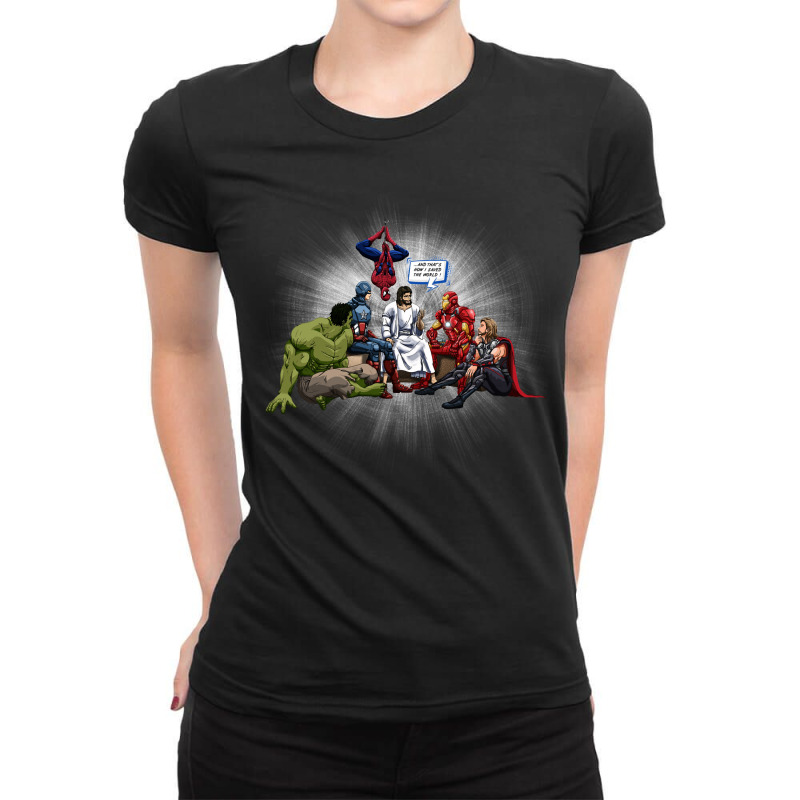 Classic Retro  Halloween Night Gifts Idea Ladies Fitted T-Shirt by AlisonArtists | Artistshot