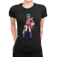 Classic Retro  Vampire Art Ladies Fitted T-shirt | Artistshot