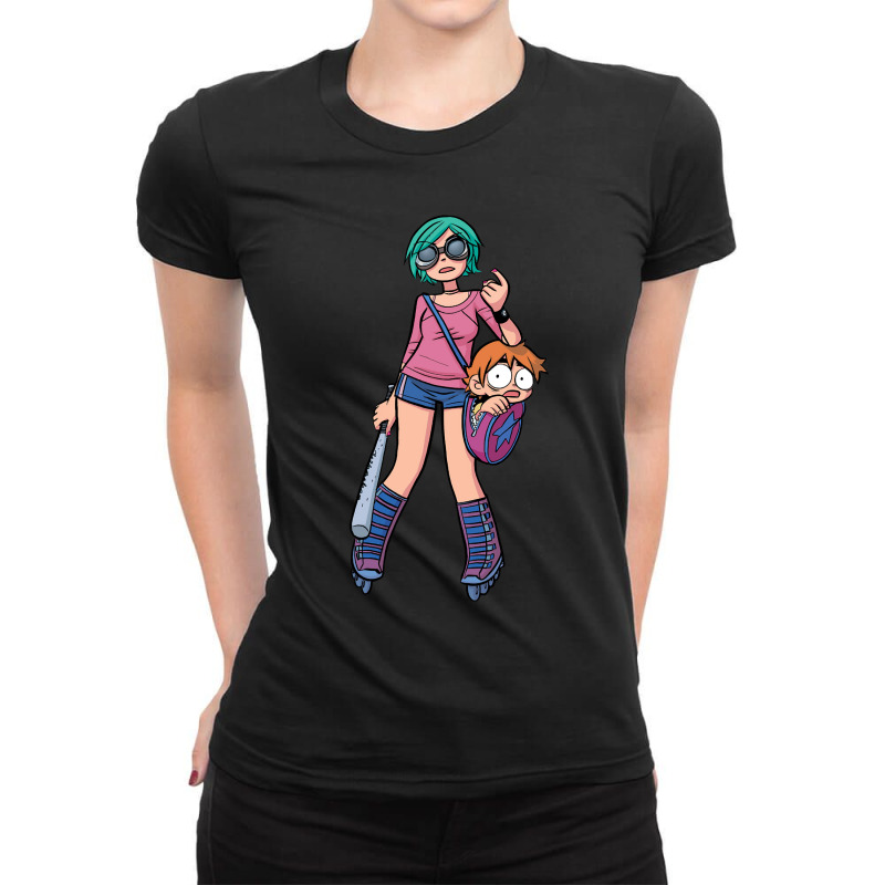 Classic Retro  Vampire Art Ladies Fitted T-Shirt by AlisonArtists | Artistshot