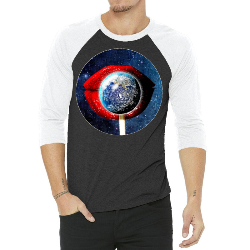 Sweet T  Shirt Sweet Planet T  Shirt 3/4 Sleeve Shirt | Artistshot