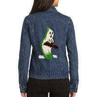 Graphic Movies  Happy Halloween Gifts Women Ladies Denim Jacket | Artistshot