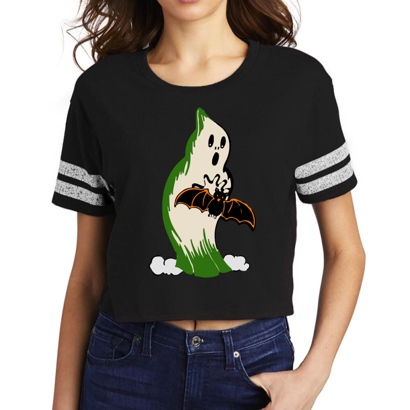 Graphic Movies  Happy Halloween Gifts Women Scorecard Crop Tee by AlisonArtists | Artistshot