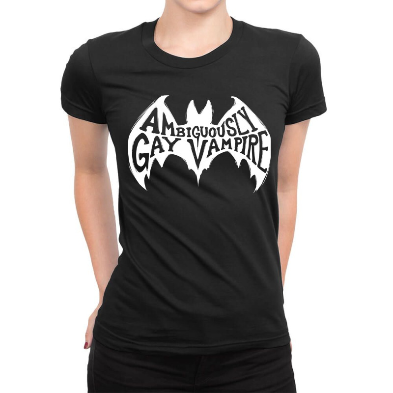 Graphic Vintage  Cute Creepy Bat Lover Gifts Ladies Fitted T-Shirt by AlisonArtists | Artistshot