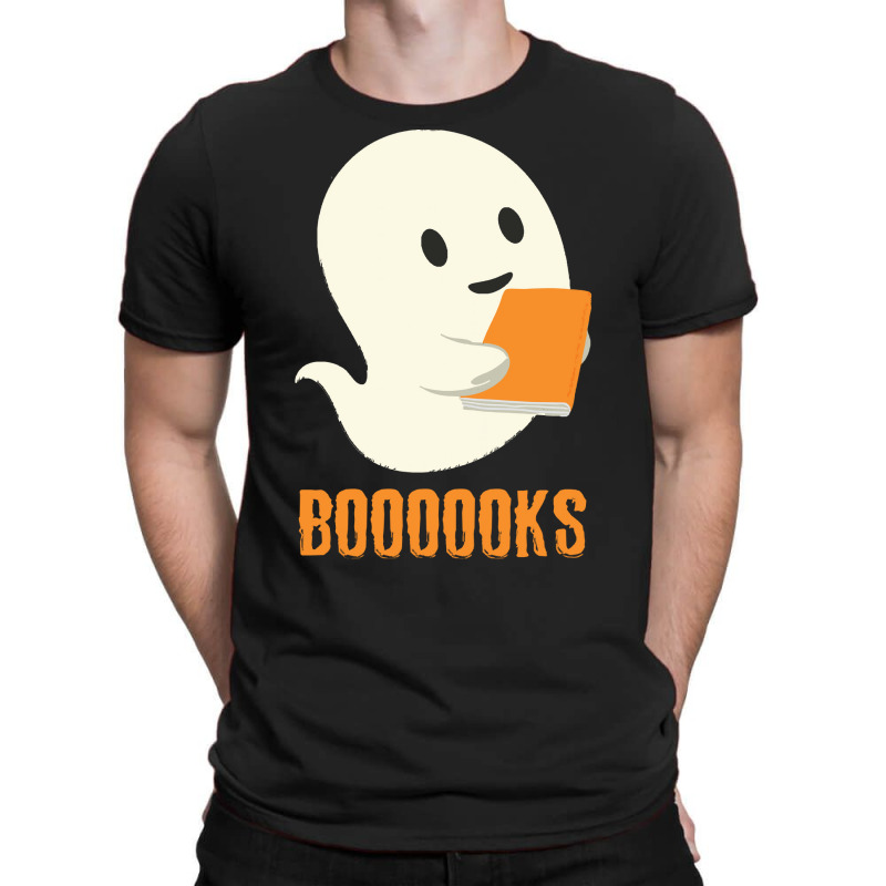 Halloween Booooks T  Shirt Booooks. Funny Books Reader Halloween Costu T-shirt | Artistshot