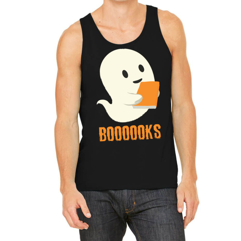 Halloween Booooks T  Shirt Booooks. Funny Books Reader Halloween Costu Tank Top | Artistshot