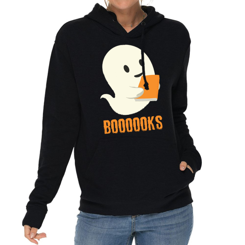 Halloween Booooks T  Shirt Booooks. Funny Books Reader Halloween Costu Lightweight Hoodie | Artistshot