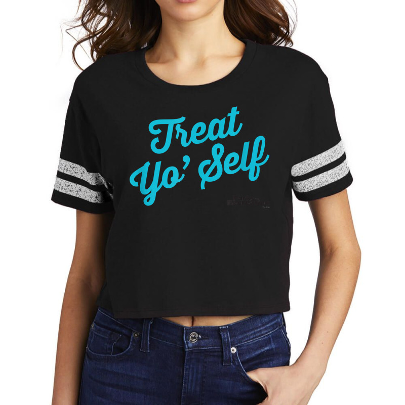 Parks And Recreation Treat Yo' Self T Shirt Scorecard Crop Tee by BrunkeMiaysia | Artistshot