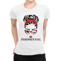 November Girl Headband Ladies Fitted T-shirt | Artistshot