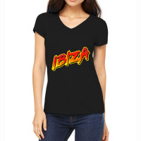 Ibiza Baywatch Logo Women's V-neck T-shirt | Artistshot