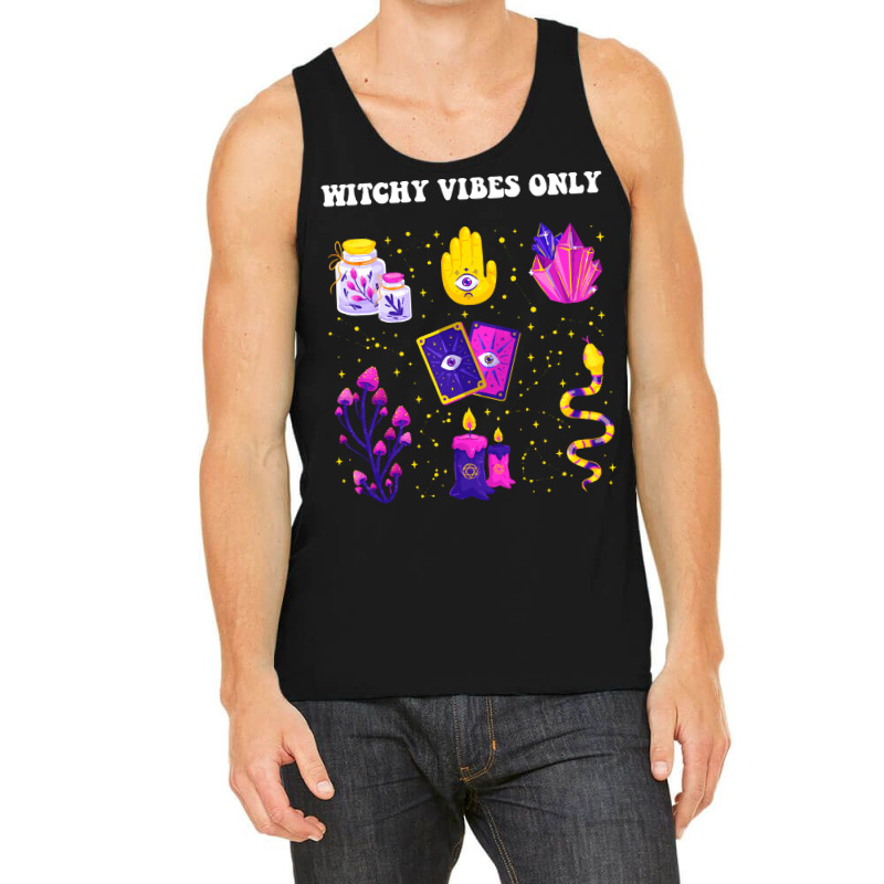 Witchy Vibes T  Shirt Witchy Vibes Only   Magical T  Shirt Tank Top | Artistshot