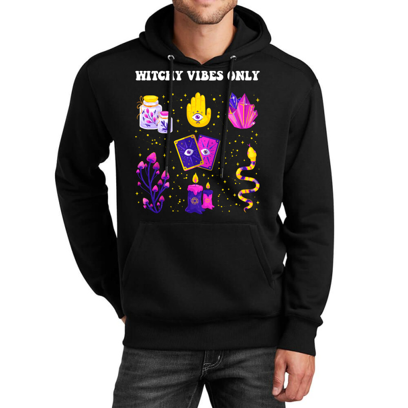 Witchy Vibes T  Shirt Witchy Vibes Only   Magical T  Shirt Unisex Hoodie | Artistshot