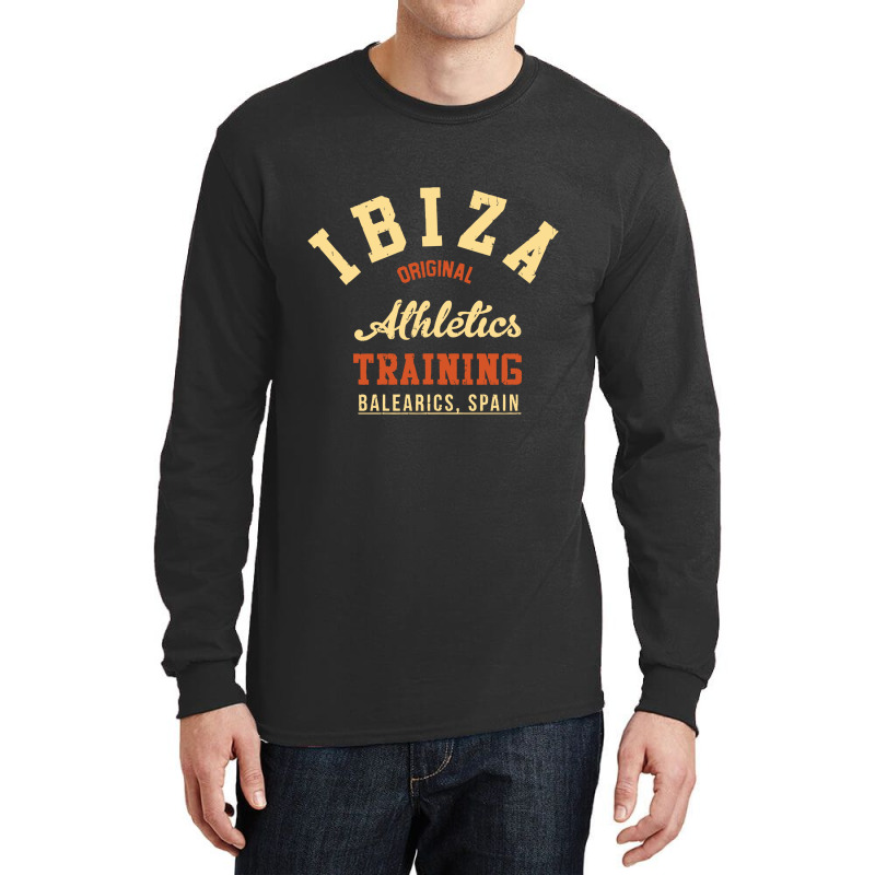 Ibiza Original Athletics Training Long Sleeve Shirts | Artistshot