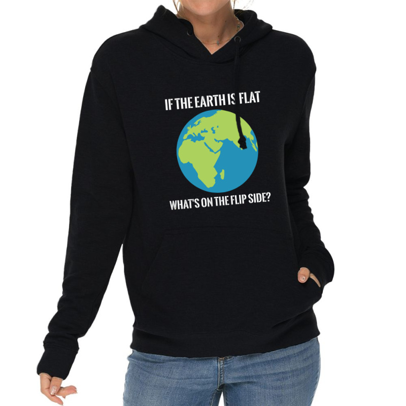 Flat Earth Lightweight Hoodie | Artistshot