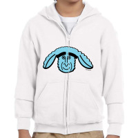 Lost Lambz Light Blue Head Design Lost Lambz Youth Zipper Hoodie | Artistshot