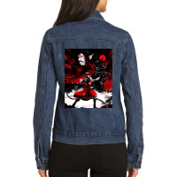 Classic Retro  Alucard My Favorite People Ladies Denim Jacket | Artistshot