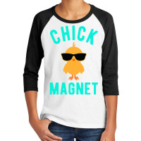 Chick Magnet  Funny Easter  For Boys Kids Men Tee Youth 3/4 Sleeve | Artistshot