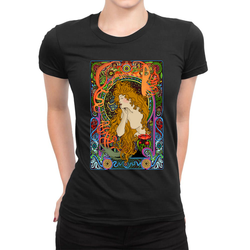 Vintage Classic Cartoon  Alchemists Rock Ladies Fitted T-Shirt by ReaganArtists | Artistshot