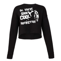 Vintage Movies  Cute Creepy Bat Gift Men Cropped Sweater | Artistshot